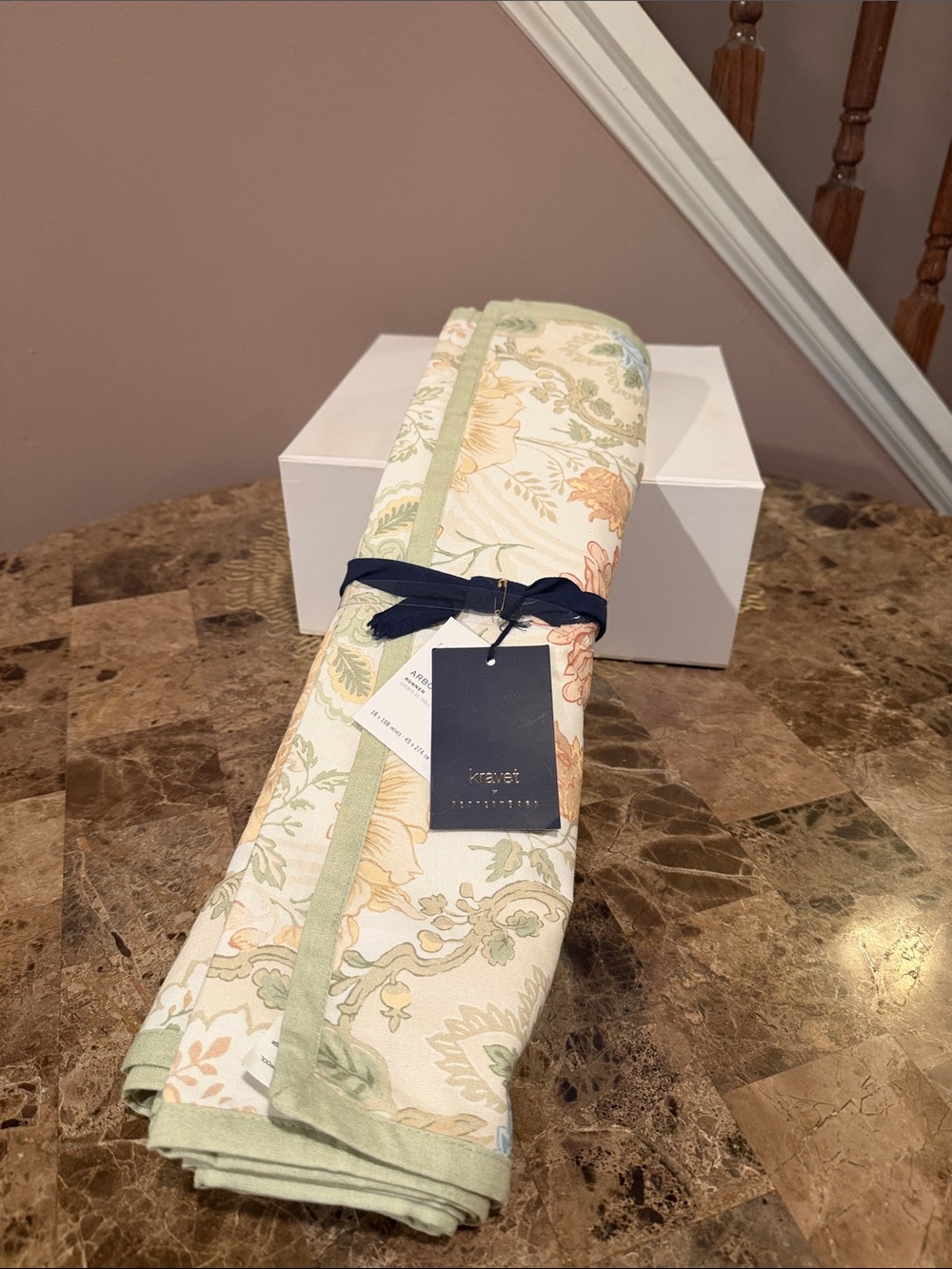 Pottery Barn x Kravet Table Runner, 18”x108”